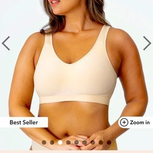 Truekind Daily Comfort Wireless Shaper Bra size xl NWT in black